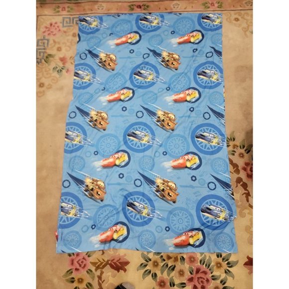 Cars 2 City Limits Disney Pixar Set of 2 Curtain Panels Total W 72" x 59" Down - Picture 6 of 6